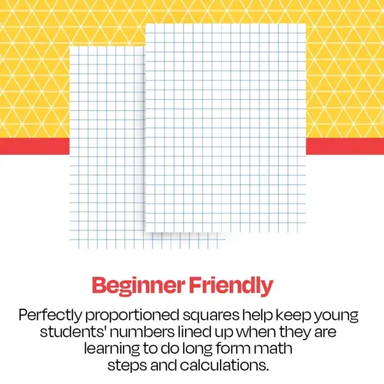 School Smart Graph Paper, 8-1/2 x 11 Inches, 1/10 Inch Ruling, White, 500 Sheets {5}