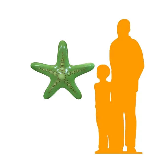 Comic Starfish Bubbles Statue {2}