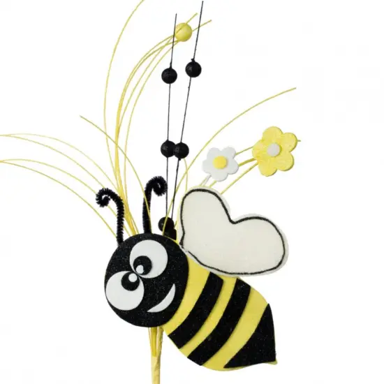 18" Bumble Bee Daisy Pick {3}