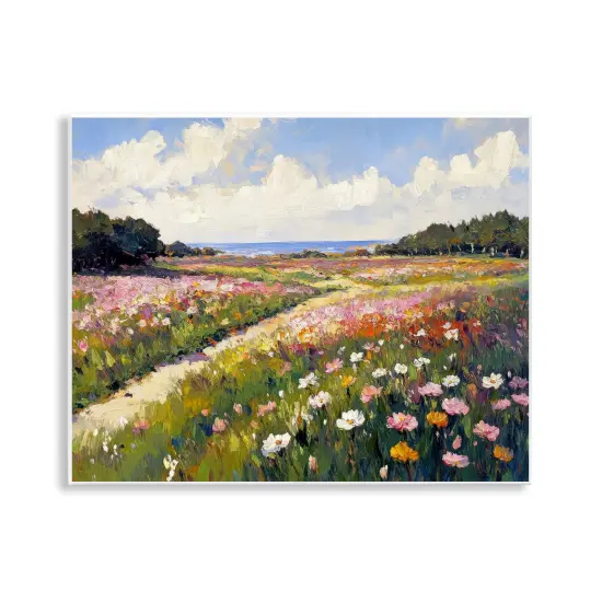 Stupell Industries Romance Walkway with Flowers Wall Plaque, design by Petal Prints Design {1}