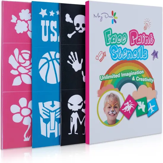 180PCS Face Painting Stencils {5}