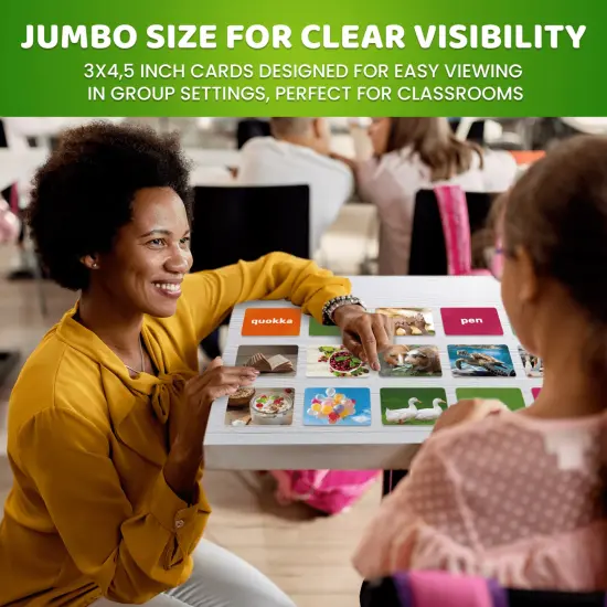 312 Flash Cards Set for Speech Therapy & Vocabulary Building Activities {4}