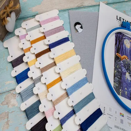 A Midsummer Night L8060 Counted Cross Stitch Kit {4}