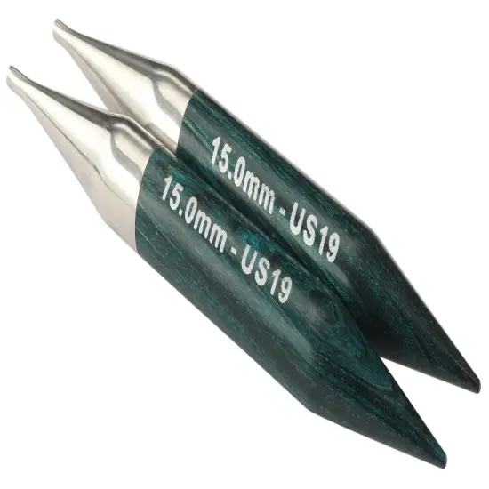 KnitPro-Dreamz Interchangeable Needles 5"-Size 19/15mm {1}