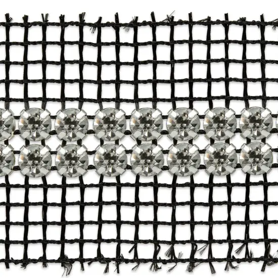 5 Yards of Nikita 3/8" Rhinestone Trim | 5 yard cut {1}