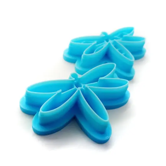 2 Dragonfly Clay Cutters, Animal Shapes for Polymer Clay, Adorabilities {3}