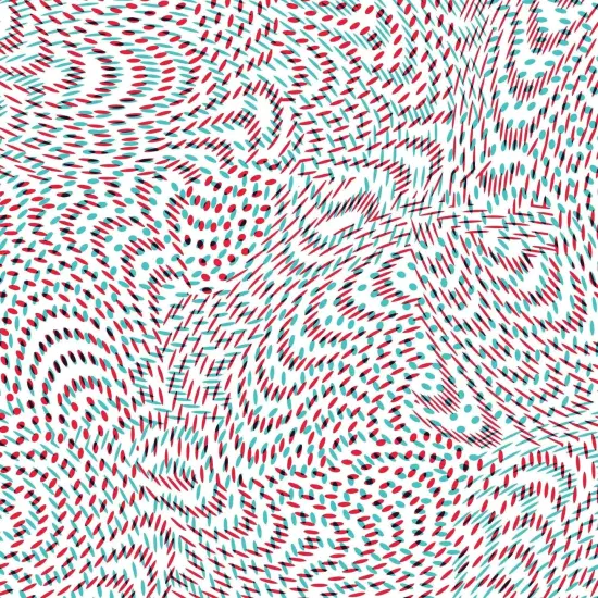 Dot Waves Gift Wrap III {2}