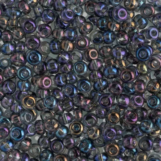 John Bead 6/0 Mixed Czech Glass Seed Beads, 100g Onyx Mix {1}