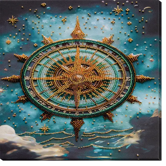 Bead Embroidery Kit - Find your way AB-932 {1}