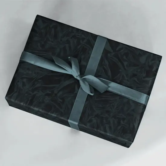Black Pearlescent Gift Wrap {1}