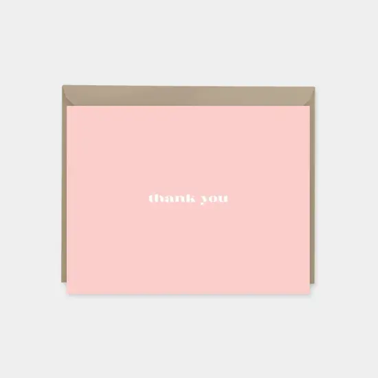 Pink Stylish Note Cards {4}