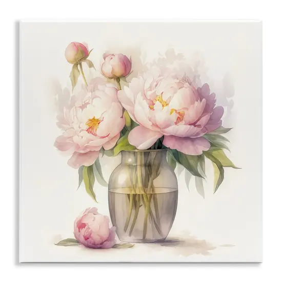 Stupell Industries Subtle Blush Peonies Wall Plaque Art Design by LSR Design Studio {1}
