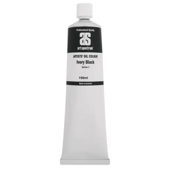 Art Spectrum Artists' Oil Paint - Ivory Black, 150 ml {1}