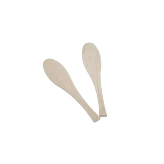Kitcheniva 25 Pcs Wood Cutout Paddle Oar Wood Party Favor Spoon Crafts DIY {1}