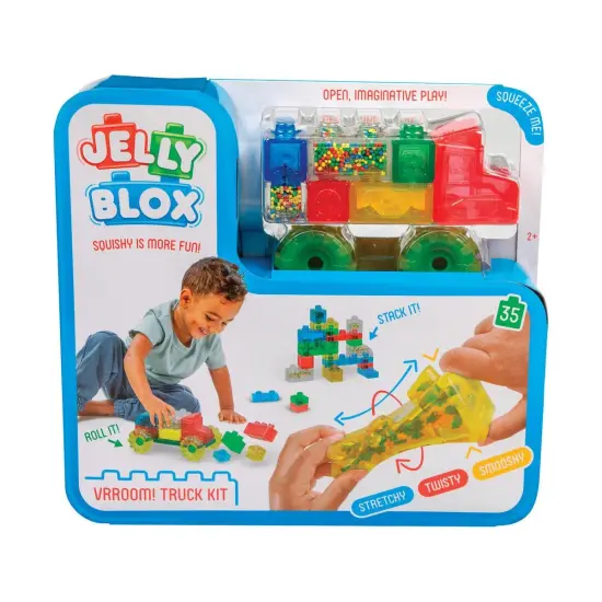 Goliath Jelly Blox Super Truck & Build Set - 35 Pieces {7}