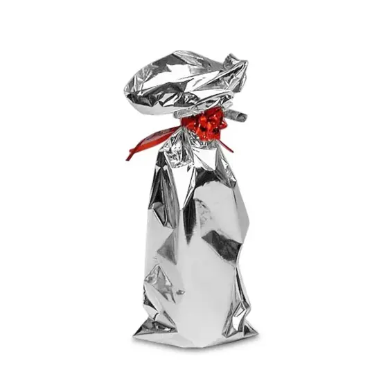 Silver Mirrorized Film Bags 6.1/2&rdquo; x 18&rdquo; for Elegant Packaging {1}