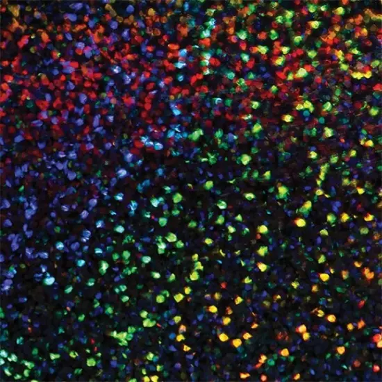 Creative Vinyl Fantasy Holographic Glitter Film 32 Flucnt Pnk H G {7}