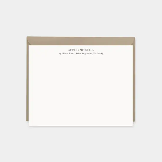 Terracotta Painted Note Cards {3}