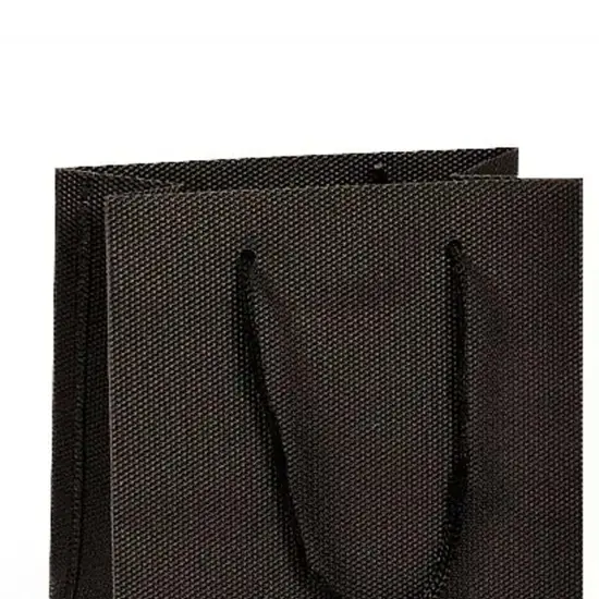 Stylish Embossed Plastic Euro Tote 4 1/2" x 2 1/2" x 5 1/2" {5}