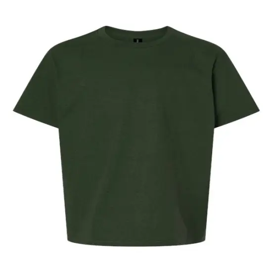 Gildan&reg; Classic Fit Crewneck short sleeve Youth Tee Forest {2}