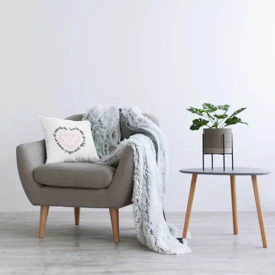 True Love with Gemstone Design by Martina Pavlova Throw Pillow  {2}