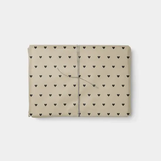 Heart Pattern Gift Wrap {5}