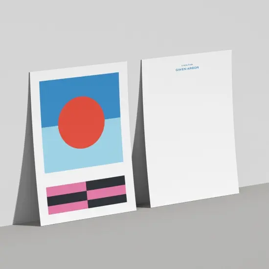 Jumbo Oversized Art Card V {3}