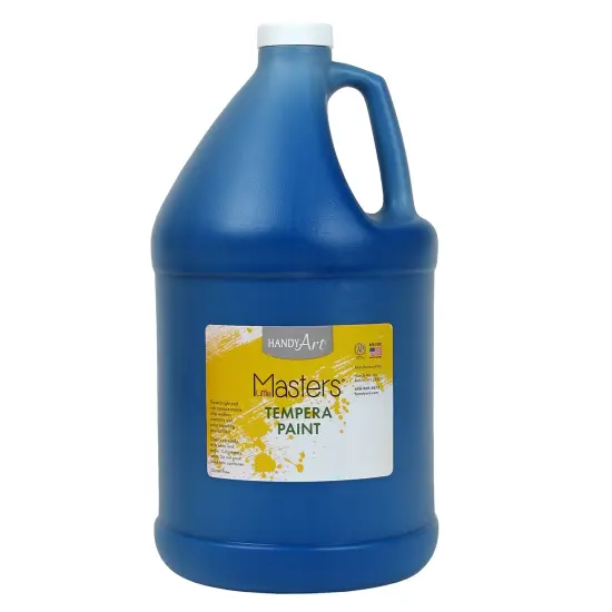 Little Masters&reg; Tempera Paint, Blue, Gallon {1}