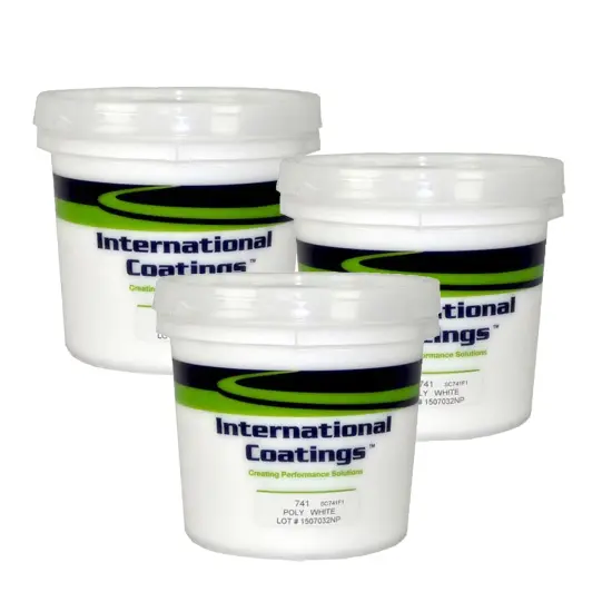 International Coatings Polyester White Plastisol {4}