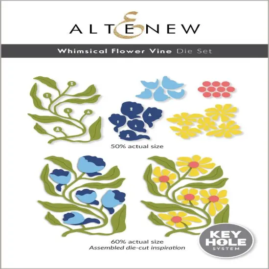 Whimsical Flower Vine Die Set {1}
