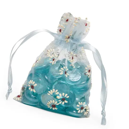 Printed Flat Organza Bag 3.5" x 5" Versatile Gift Packaging {3}
