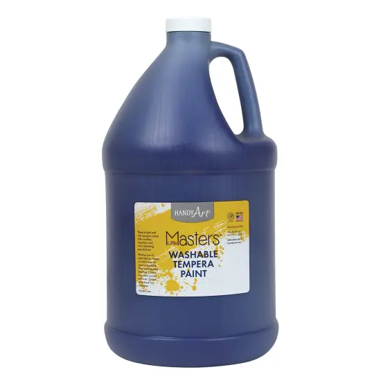 Little Masters&reg; Washable Tempera Paint, Violet, Gallon {1}
