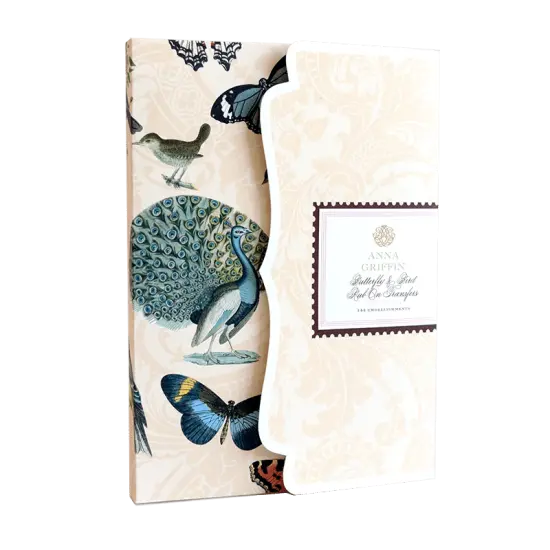 Butterfly & Bird Rub-On Transfers {1}