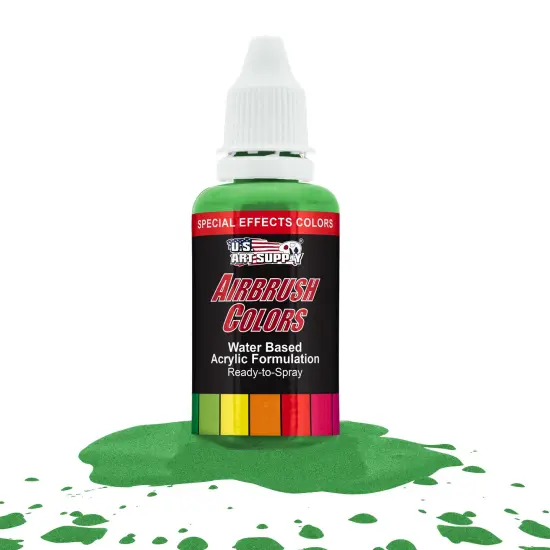 Green Pearl, Pearlized Special Effects Acrylic Airbrush Paint, 1 oz. {1}