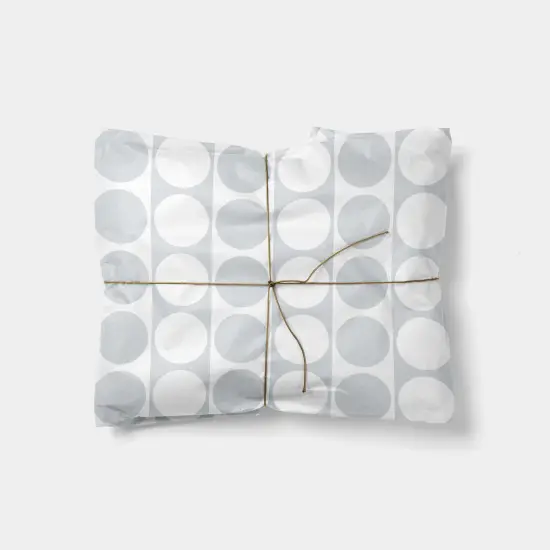 Circle Checker Gift Wrap VII {1}