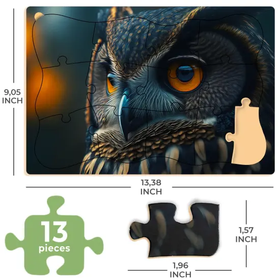 13 Pcs Dementia Puzzles for Elderly | 3 Alzheimers with Birds, Cats {2}