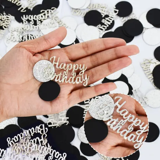 200Pcs Happy Birthday Confetti {2}
