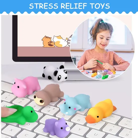 30 Pcs Squishies Mochi Toys {4}