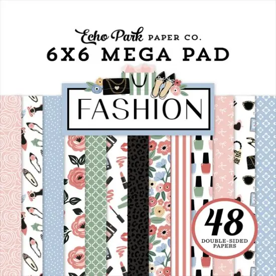 Echo Park Fashion Cardmakers 6X6 Mega Pad {1}