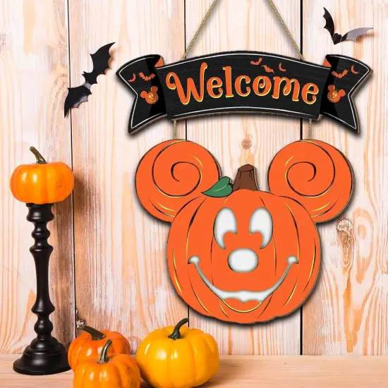 Halloween Mouse Pumpkin Lantern {3}
