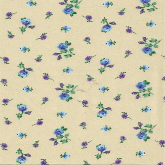 1 Yard 100% Polyester CEY Ditsy Floral Print Fabric, 58/59" Wide LAVENDER {5}