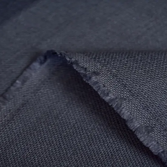 1 Yard Solid Platinum Pure Linen Fabric Heavyweight 15.5 oz 54 Inches Wide {4}