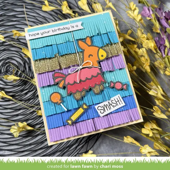 Lawn Cuts Custom Craft Die-Festive Pinata {3}