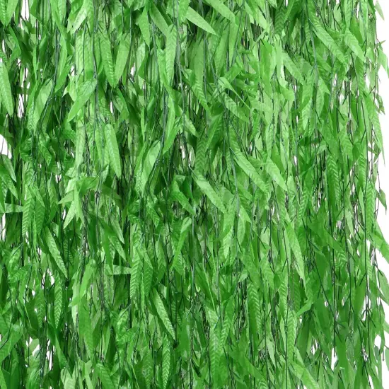 100PCS 600 FT Fake Vines for Room Decor Artificial Ivy Greenery Garland Jungle Forest Vines Faux Hanging Plants for Home Ceiling Bedroom Baby Shower Party Garden Patio Outdoor Wedding D&eacute;cor {1}