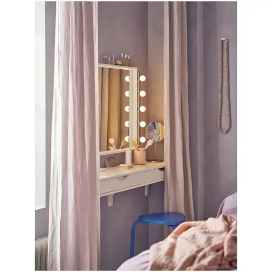 Chrome Plated Wall Lamp Pearl Inspired Design {2}