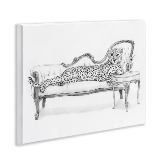 Stupell Industries Lounging Beast Cheetah Wall Plaque, design by Victoria Barnes {3}