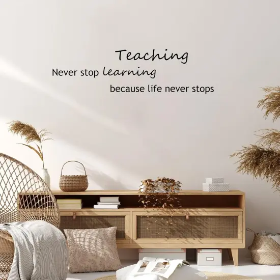 9 Pcs Inspirational Vinyl Wall Decal {4}