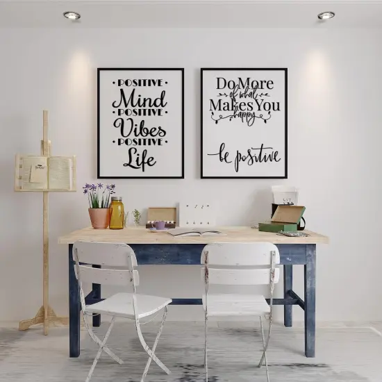 9 Pcs Inspirational Vinyl Wall Decals - Classic {5}