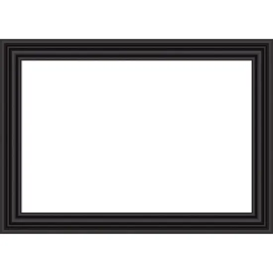 Colonial Black Framed Dry Erase Magnetic Board {1}