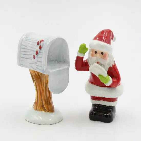 Ceramic Letters for SantaSalt and Pepper Shakers, Home D&eacute;cor, Gift for Her, Gift for Mom, Kitchen D&eacute;cor, Christmas D&eacute;cor {4}